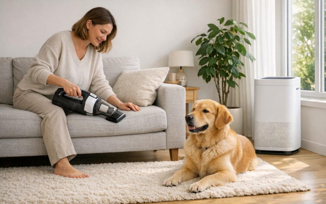 5 Steps for Chemical-Free Pet Allergen Control