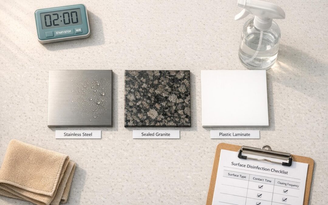 Surface Disinfection Effectiveness Checker
