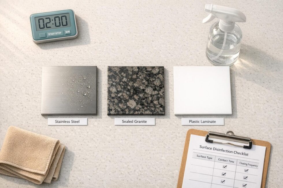Surface Disinfection Effectiveness Checker