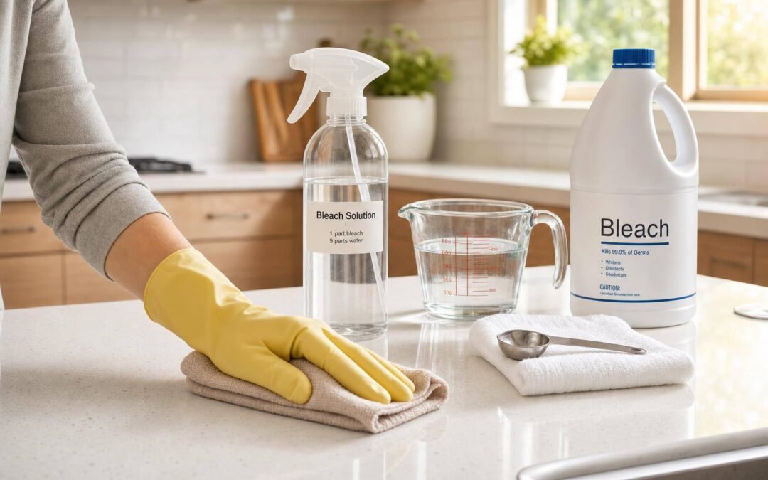 How to Safely Clean and Disinfect Your Home with Bleach
