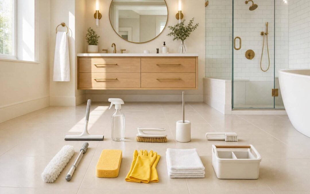 How to Deep-Clean Your Bathroom Faster: 10 Tips