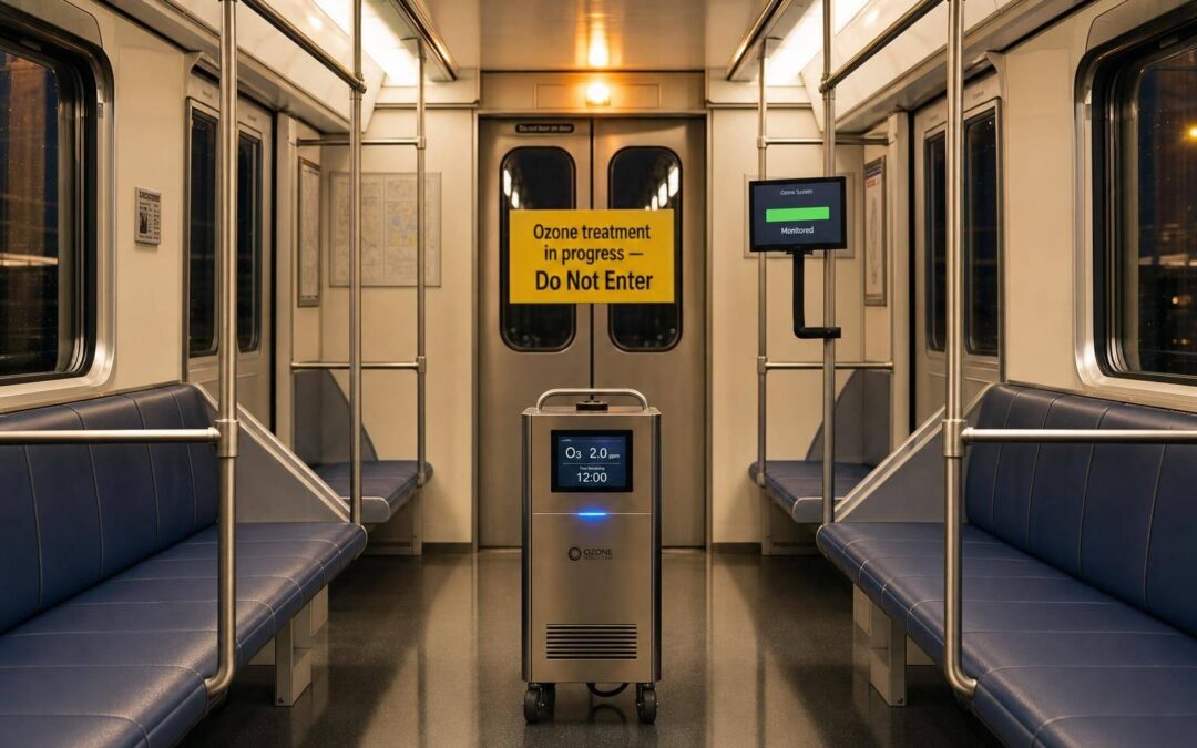 Ozone Disinfection for Buses and Subways
