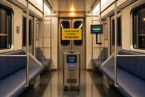 Ozone Disinfection for Buses and Subways