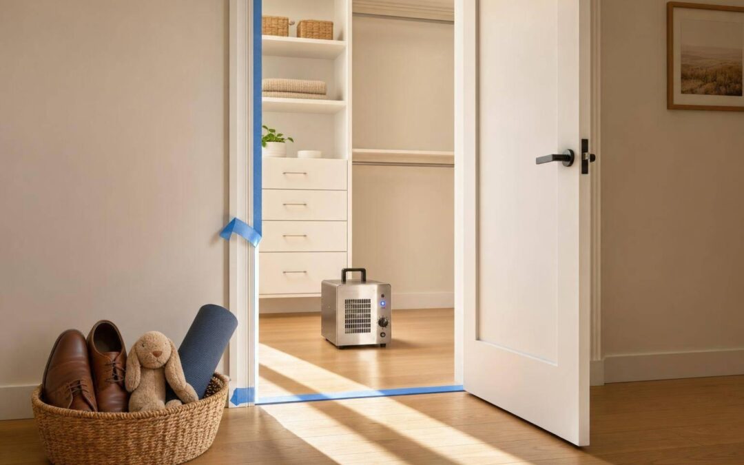 Closet Sanitization with Ozone: Guide